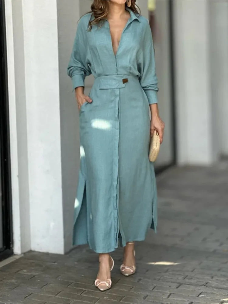Elena - Long Sleeve Dress