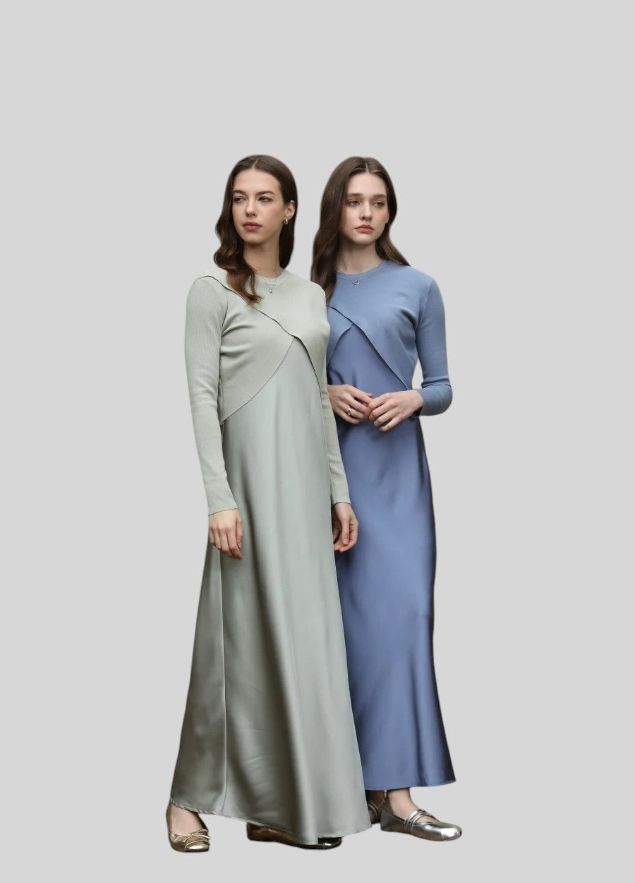 Noa - Satin Maxi Dress