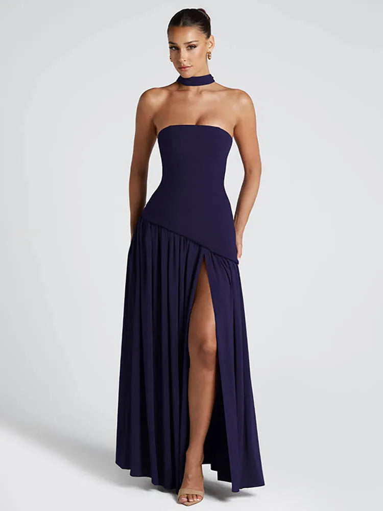 Sophia - Off-Shoulder Maxi Dress