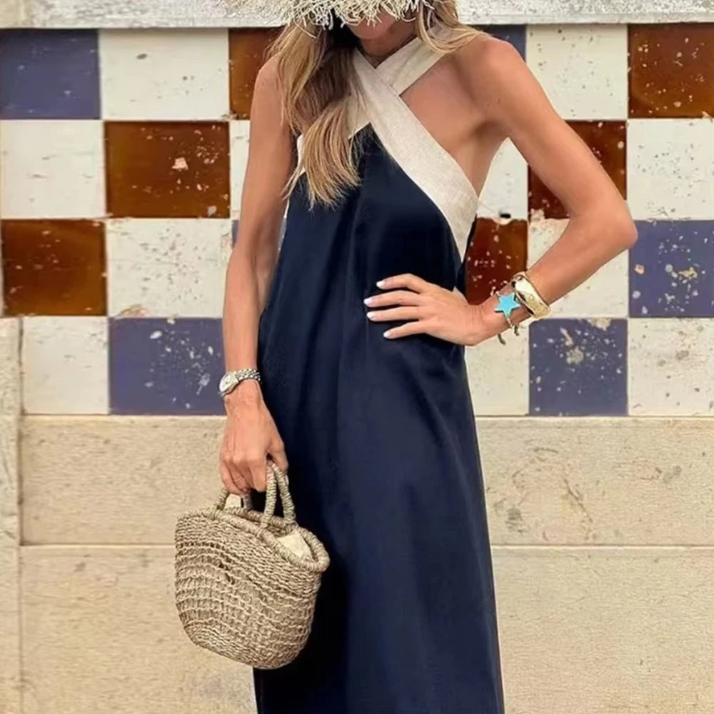 Autumn - Casual Halter Neck
